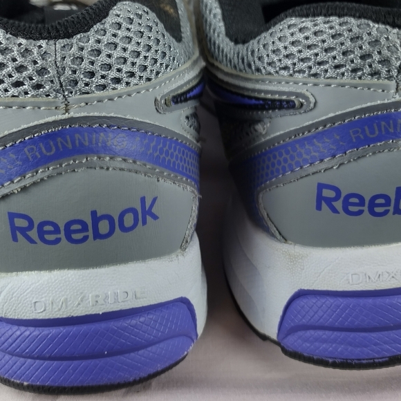 Reebok Women's  Running DMX Ride Shoes Size 9.5 Gray/Purple CW Athletic Sneakers - Picture 4 of 12
